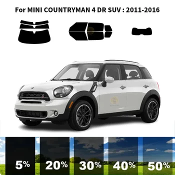 Precut nanoceramics avto UV Okno Odtenek Komplet Avtomobilsko Okno Film Za MINI COUNTRYMAN 4 DR SUV 2011-2016
