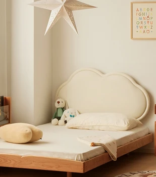 Masivnega lesa postelja otroška soba češnjevega lesa pohištvo fantje in dekleta posteljo princesa postelja