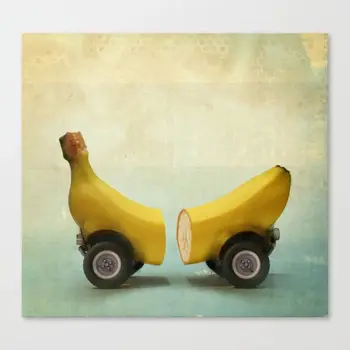 HD Tiskanje Slikarstvo Modularni Banana Avto Fotografij, Platno Wall Art Doma Dekor Sodobne Kvadratnih Postelji v Ozadju Plakat Okvir