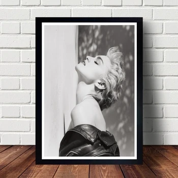 Madonna Glasbe Star Plakat Platno Umetnosti Tiskanja Doma Dekoracijo Stensko Slikarstvo ( Brez Okvirja )